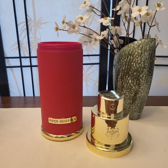 Rare Red Piper-Heidsieck Champagne Cooler - Perfume Bottle - Picture 7 of 8
